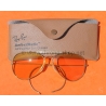 Ray Ban Ambermatic Collector vintage Lunettes de soleil 1960's Vintage Bausch & Lomb Ray-Ban Ambermatic Tireur, pilote
