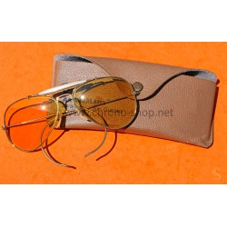 Ray Ban Ambermatic Collector vintage Lunettes de soleil 1960's Vintage Bausch & Lomb Ray-Ban Ambermatic Tireur, pilote