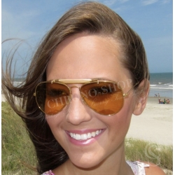 Ray Ban Ambermatic Collector vintage Lunettes de soleil 1960's Vintage Bausch & Lomb Ray-Ban Ambermatic Tireur, pilote