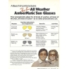Ray Ban Ambermatic Collector vintage Lunettes de soleil 1960's Vintage Bausch & Lomb Ray-Ban Ambermatic Tireur, pilote