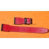 IWC Bracelet A62721 noir rouge 22mm Cordura Toile Militaire montres Big Pilot 5002,5004,5009,Timezoner,Perpetual Calendar