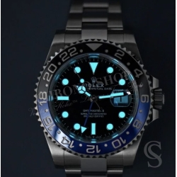 Rolex GMT MASTER 126710 cal 3285 ref 410-1020 White Gold Chromalight NEW Hands ORIGINAL ref 410-1020