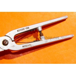 BERGEON 30225 Poinçon de trou de sangle en cuir Bergeon 30225 pour percer des trous bracelets cuir, à réparer