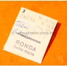 OMEGA TISSOT vintage timepiece winding stem steel Ronda ref 670 caliber R-13.5 Tissot 13-6-11