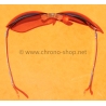 Lunettes de soleil vintage 60's moto motobiker motards Sol Amor argentées légères Made in France