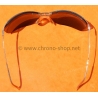 Lunettes de soleil vintage 60's moto motobiker motards Sol Amor argentées légères Made in France