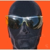 Lunettes de soleil vintage 60's moto motobiker motards Sol Amor argentées légères Made in France