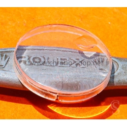 Rolex antique square cristal 70's Cyclop Hesalite Genuine 116,6542 GMT 1675,16753,16758,16750,1655 explorer 2 Freccione