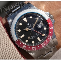 Rolex antique square cristal 70's Cyclop Hesalite Genuine 116,6542 GMT 1675,16753,16758,16750,1655 explorer 2 Freccione