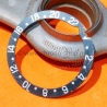 ROLEX FAT FONT 60's INSERT PATINE BLEU NAVY GRADUE 24H MONTRES VINTAGES GMT MASTER 1675,6542