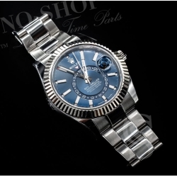 Rolex watch link 17mm bracelet 72220 Sky Dweller 326934,336934 bipolished ssteel link 17mm wide