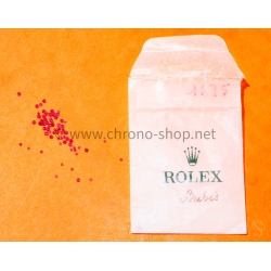 Rolex pièces horlogères lot de rubis divers pour calibres montres vintages Rolex anciennes