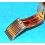 Rare & Genuine Omega 1960-70s PINK GOLD MASSIVE 750/000 Mens Bracelet Deployant Buckle Clasp for leather bracelets