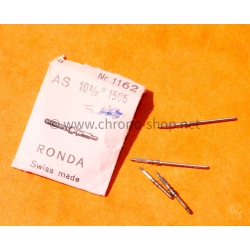 Ronda AS 10 1/2 1506 SWISS MADE vintage watch spares lot of 4 x stems Ronda