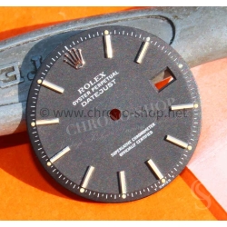 Rolex New old of stock DateJust watch pie pan Black color Dial 1600,1601,1603 Ø28mm Cal 1570