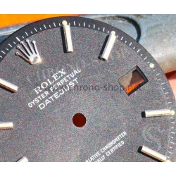 Rolex New old of stock DateJust watch pie pan Black color Dial 1600,1601,1603 Ø28mm Cal 1570
