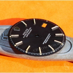 Rolex New old of stock DateJust watch pie pan Black color Dial 1600,1601,1603 Ø28mm Cal 1570
