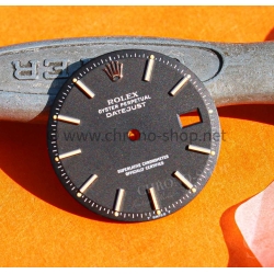 Rolex New old of stock DateJust watch pie pan Black color Dial 1600,1601,1603 Ø28mm Cal 1570