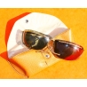 SOL-AMOR Lunettes de soleil vintages dorées 60's moto motobiker motards Sol Amor légères Made in France