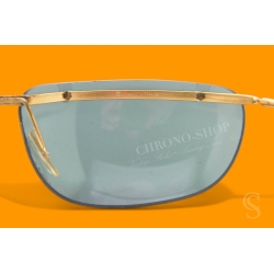 SOL-AMOR Lunettes de soleil vintages dorées 60's moto motobiker motards Sol Amor légères Made in France