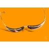 SOL-AMOR Lunettes de soleil vintages dorées 60's moto motobiker motards Sol Amor légères Made in France