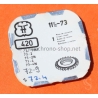 Fontainemelon watchmaker clock watch part ref 420 11 1/2 -73 Crown wheel Fontainemelon