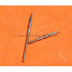 Zenith vintage watch part Ssteel stems Ronda ref 561 12" 126 swiss made