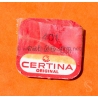 Certina 401 original vintage watch parts 25-65 lot of 2 x stems ssteel