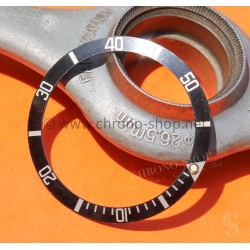 Rolex Tudor vintage 70's Fat Font Mark 3 bezel insert Submariner 5513,5512,5510,1680,Sea-Dweller 1665,6538,6536 watches
