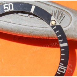 ROLEX VINTAGE BEZEL INSERT FAT FONT MK III MONTRES ANCIENNES SUBMARINER 5513,1680,5512,5514 SEA-DWELLER 1665,5508,653