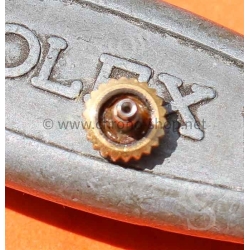 ROLEX COURONNE REMONTOIR TWINLOCK Ø6mm OR JAUNE MONTRES ROLEX DATEJUST 16018,GMT 16713,16718