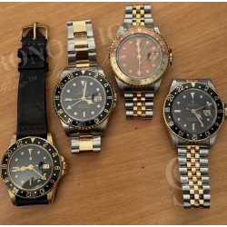 ROLEX COURONNE REMONTOIR TWINLOCK Ø6mm OR JAUNE MONTRES ROLEX DATEJUST 16018,GMT 16713,16718