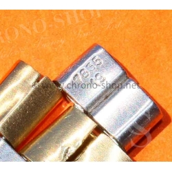 ROLEX VINTAGE 70's MAILLON PLIÉ BITON 18mm ref 7835-19 OR ACIER ROLEX TUDOR BRACELETS VINTAGES