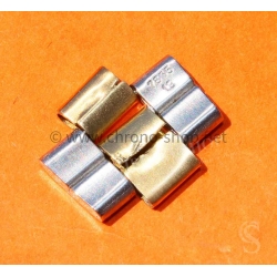 ROLEX VINTAGE 70's MAILLON PLIÉ BITON 18mm ref 7835-19 OR ACIER ROLEX TUDOR BRACELETS VINTAGES