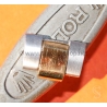 ROLEX TUDOR 1x FOLDED 7835 TUTONE LINK YELLOW GOLD STEEL 17mm BRACELET 7835/19 LINK VINTAGE WATCHES
