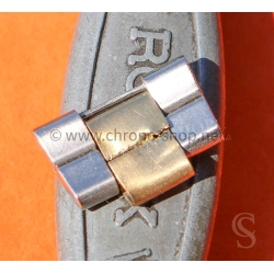 ROLEX VINTAGE 70's MAILLON PLIÉ BITON 17mm ref 7835-19 OR ACIER ROLEX TUDOR BRACELETS VINTAGES
