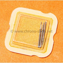 FELSA Original vintage watch part 2 x ssteel stems ref 4020 7 3/4 Refs 51.010.21 LG 1400