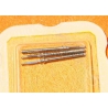 FELSA Original vintage watch part 2 x ssteel stems ref 4020 7 3/4 Refs 51.010.21 LG 1400