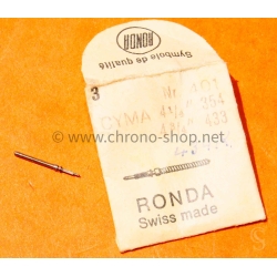 CYMA Ronda watch part stem ref 401 technical datas 4 1/4" 354, 433, 434K
