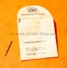 CYMA Ronda watch part stem ref 401 technical datas 4 1/4" 354, 433, 434K