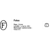 FELSA Original vintage watch part 1 x winding ssteel stem ref 4020 7 3/4 Refs 51.010.21 LG 1400 swiss made
