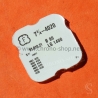 FELSA Original vintage watch part 1 x winding ssteel stem ref 4020 7 3/4 Refs 51.010.21 LG 1400 swiss made