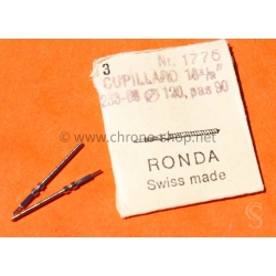 Cupillard 1776 par Ronda  18 1/2 ref 23-08 SWISS MADE vintage pièce horlogerie tiges de remontoir acier Ronda