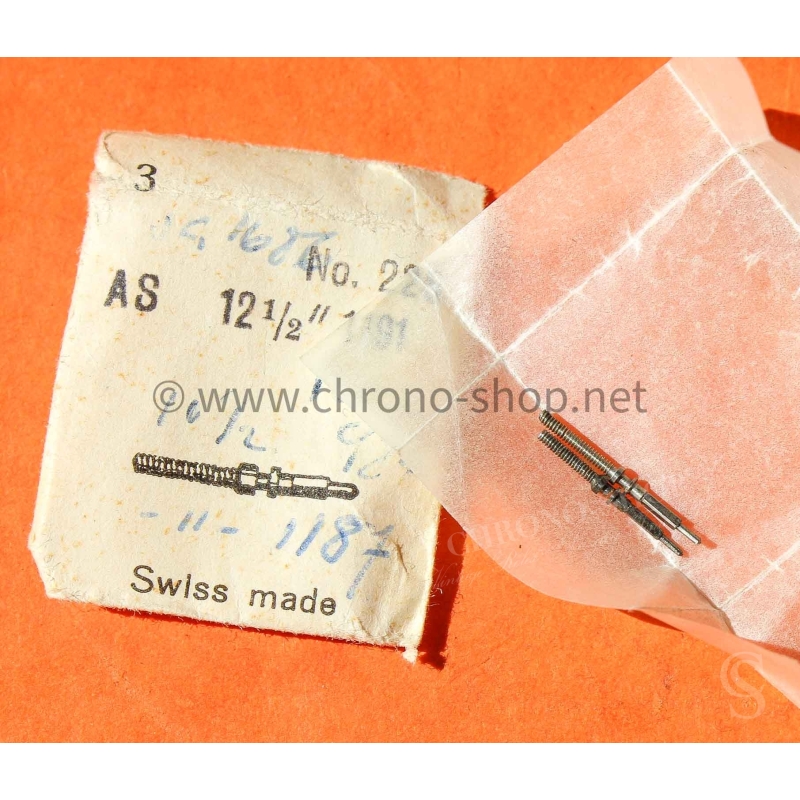AS Schild AS part 225 winding stems crown refs 12 1/2"1191 Calibres 924,1191, 1187 swiss made AS Schild AS part 225 winding stems crown refs 12 1/2"1191 Calibres 924,1191, 1187 swiss made
