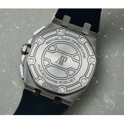 Audemars Piguet Genuine Rare Titanium Case back watch part Royal Oak Offshore Chronograph 42mm 26480TI