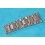 PERFECT 9315 / 7836 BRACELET PART ROLEX TUDOR 6 FOLDED LINKS 20mm 5512, 5513, 1675, 1655, 1019, 1016, 7031, 7032