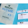 Rolex 5513 original Vintage Genuine Used ROLEX Hands Set 5513 Submariner Cal. 1520. Tritium