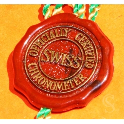 Rolex Rare 80-90's Chronometer Red Hang Seal Tag CERTIFIED OFFICIAL CHRONOMETER Goodies, watch accessories collectibles