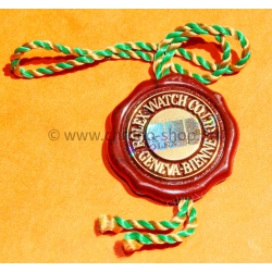 Rolex Rare 80-90's Chronometer Red Hang Seal Tag CERTIFIED OFFICIAL CHRONOMETER Goodies, watch accessories collectibles