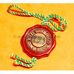 Rolex Rare 80-90's Chronometer Red Hang Seal Tag CERTIFIED OFFICIAL CHRONOMETER Goodies, watch accessories collectibles